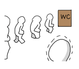 I'm going to the toilet sticker #2503438