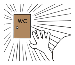 I'm going to the toilet sticker #2503439