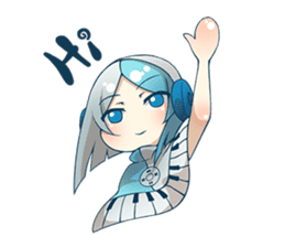 Music Girl sticker #2503645