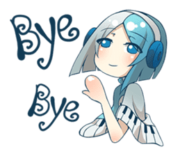 Music Girl sticker #2503646