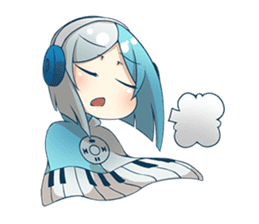 Music Girl sticker #2503656