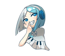 Music Girl sticker #2503662