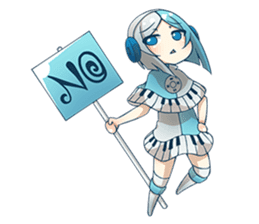 Music Girl sticker #2503664