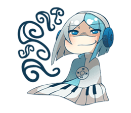 Music Girl sticker #2503665