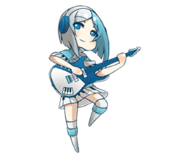 Music Girl sticker #2503668