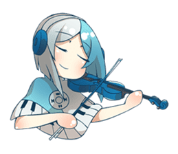 Music Girl sticker #2503669