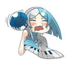 Music Girl sticker #2503678