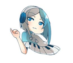 Music Girl sticker #2503684