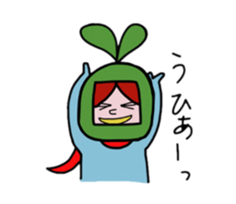 Everyday girl to go with Headgear sticker #2503729