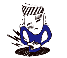 Manhole man sticker #2503949