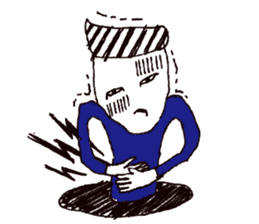 Manhole man sticker #2503949