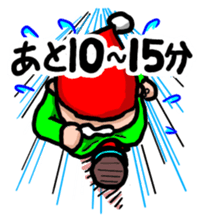 Dwarf of a red hat sticker #2504542