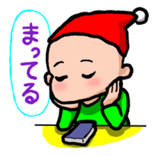 Dwarf of a red hat sticker #2504545