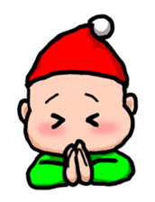 Dwarf of a red hat sticker #2504549