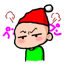 Dwarf of a red hat sticker #2504555