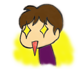 With a sweet smile sticker #2504657