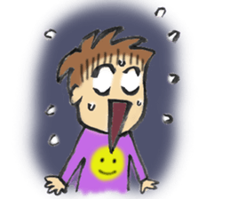 With a sweet smile sticker #2504658