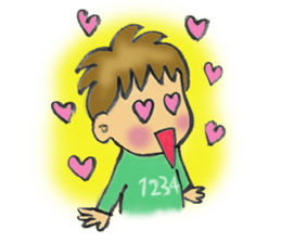 With a sweet smile sticker #2504662