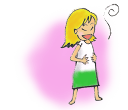 With a sweet smile sticker #2504676