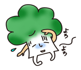 Mr. Broccoli sticker #2505796