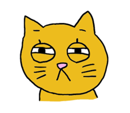 Lazy Cat Neko sticker #2505967