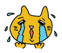 Lazy Cat Neko sticker #2505996