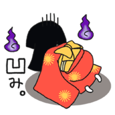 Okiku's Japanese doll sticker #2506173