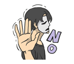 AsB - The Mask Emotions Couple sticker #2508648