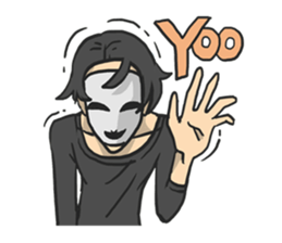 AsB - The Mask Emotions Couple sticker #2508651