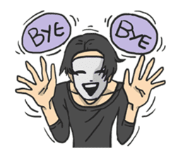 AsB - The Mask Emotions Couple sticker #2508652