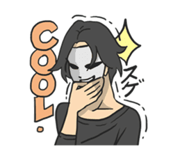 AsB - The Mask Emotions Couple sticker #2508656