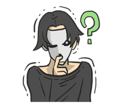 AsB - The Mask Emotions Couple sticker #2508659