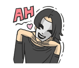 AsB - The Mask Emotions Couple sticker #2508660