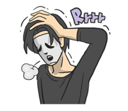 AsB - The Mask Emotions Couple sticker #2508668