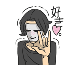 AsB - The Mask Emotions Couple sticker #2508672