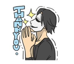 AsB - The Mask Emotions Couple sticker #2508675