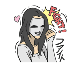 AsB - The Mask Emotions Couple sticker #2508677