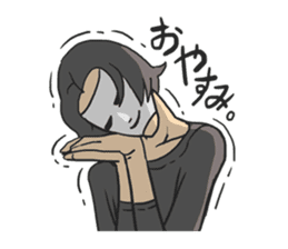 AsB - The Mask Emotions Couple sticker #2508683