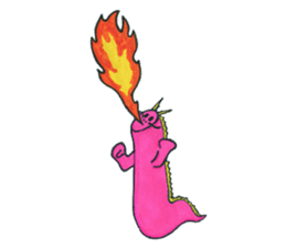 Life of Pink Dragon sticker #2508841