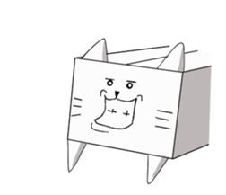 Box cats sticker #2509020