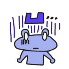 Frog KOMAME speaks in Japanese sticker #2509694