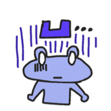 Frog KOMAME speaks in Japanese sticker #2509694