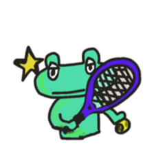Frog KOMAME speaks in Japanese sticker #2509703