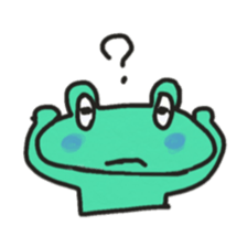 Frog KOMAME speaks in Japanese sticker #2509707