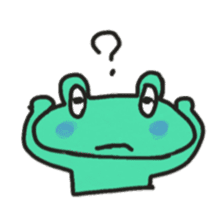Frog KOMAME speaks in Japanese sticker #2509707