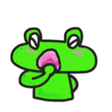 Frog KOMAME speaks in Japanese sticker #2509710