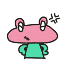 Frog KOMAME speaks in Japanese sticker #2509711
