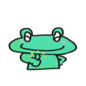 Frog KOMAME speaks in Japanese sticker #2509712