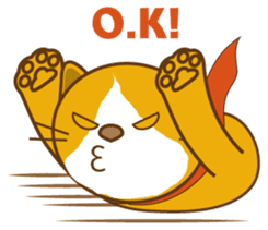 nekosuke and kirosuke (English version) sticker #2509792