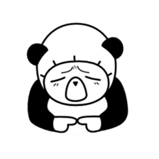almost panda Chabu 2 sticker #2509926
